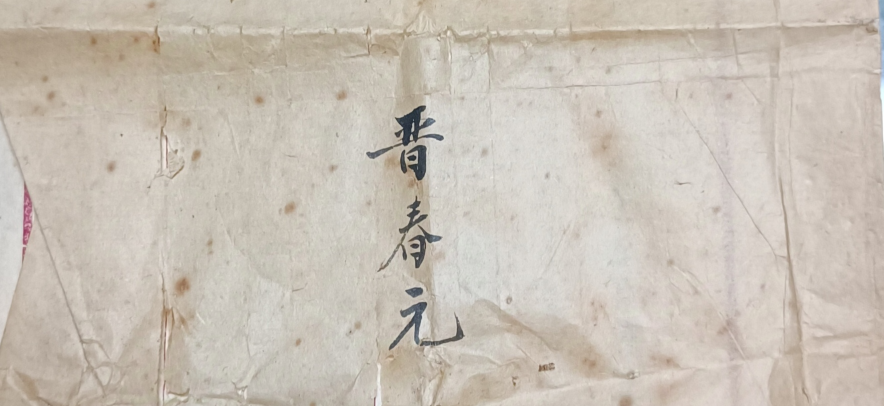晋春元自传